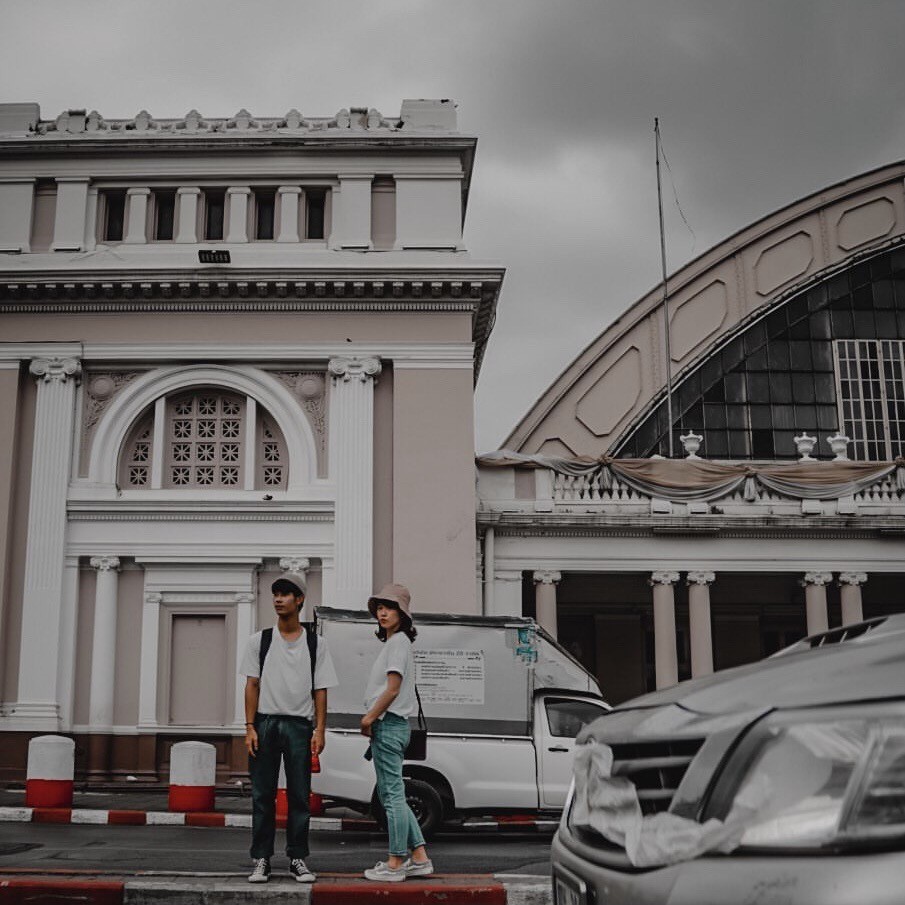 Bangkok|曼谷零計畫旅行,驚喜無所不在 - 飄浮。日常 Bangkok_華藍蓬火車站
