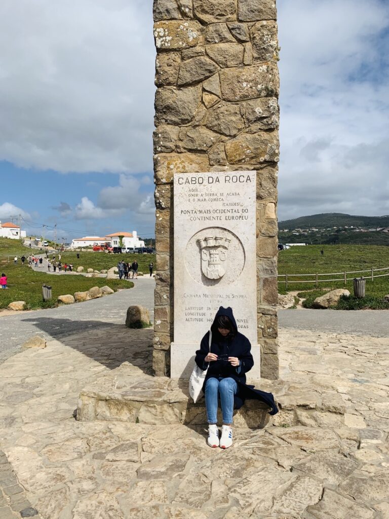 Lisbon|里斯本的日落,說不出的迷幻魔力 - 飄浮。日常 羅卡角_十字架紀念碑