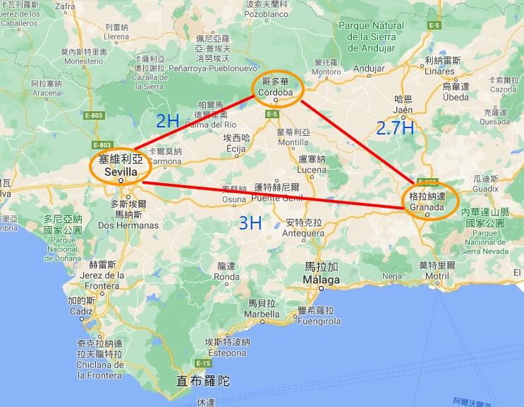 Cordoba|哥多華探一探摩爾人的足跡 - 飄浮。日常 安達魯西亞金三角_地圖
