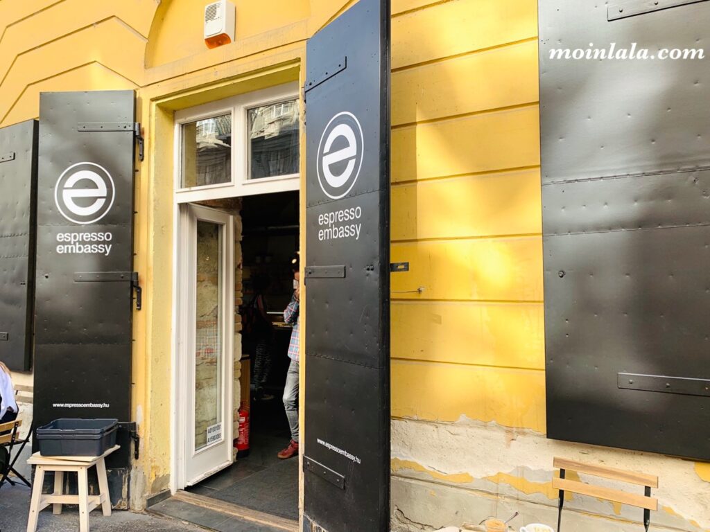 Budapest|布達佩斯吃什麼 ? Espresso Embassy & Budapest Bagel - 飄浮。日常 Espresso Embassy_店外觀