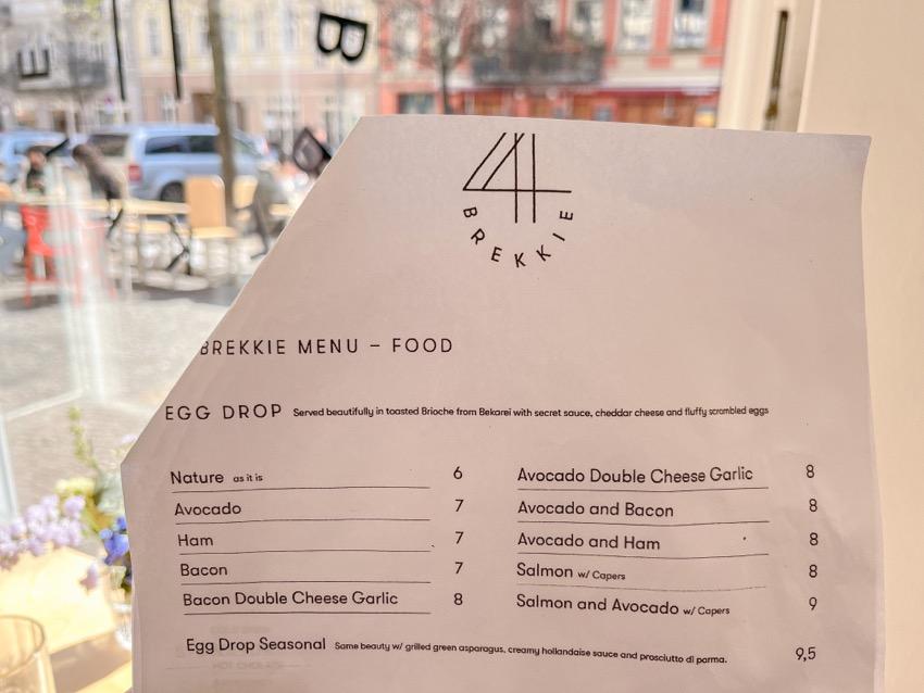 Berlin|44 Brekki 帶你柏林一秒飛韓國 - 飄浮。日常 44 Brekki menu