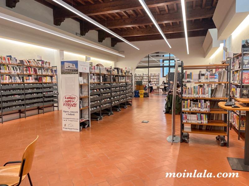 佛羅倫斯|隱身圖書館內的Caffetteria delle Oblate,觀看聖母百花大教堂 - 飄浮。日常 Biblioteca delle Oblate 圖書館1