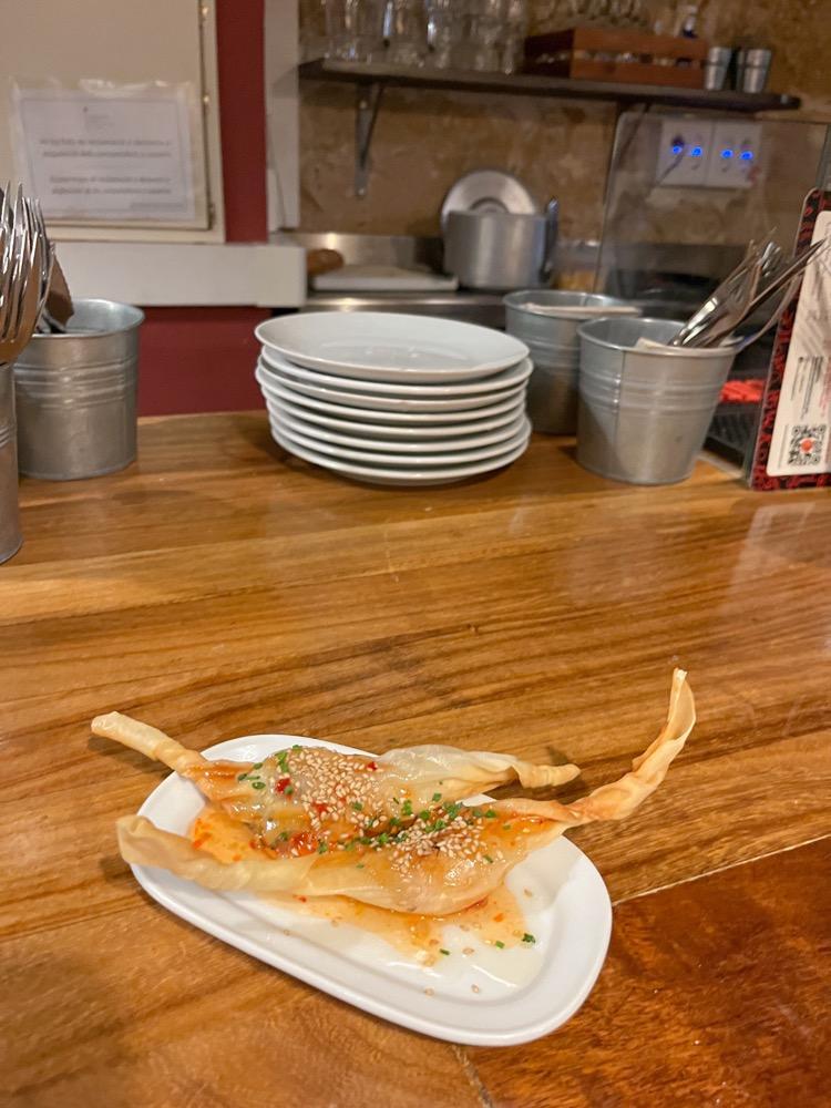 馬略卡島Tapas bar|讓我斜斜地走回家的 Bar España - 飄浮。日常 Crispy king prawns